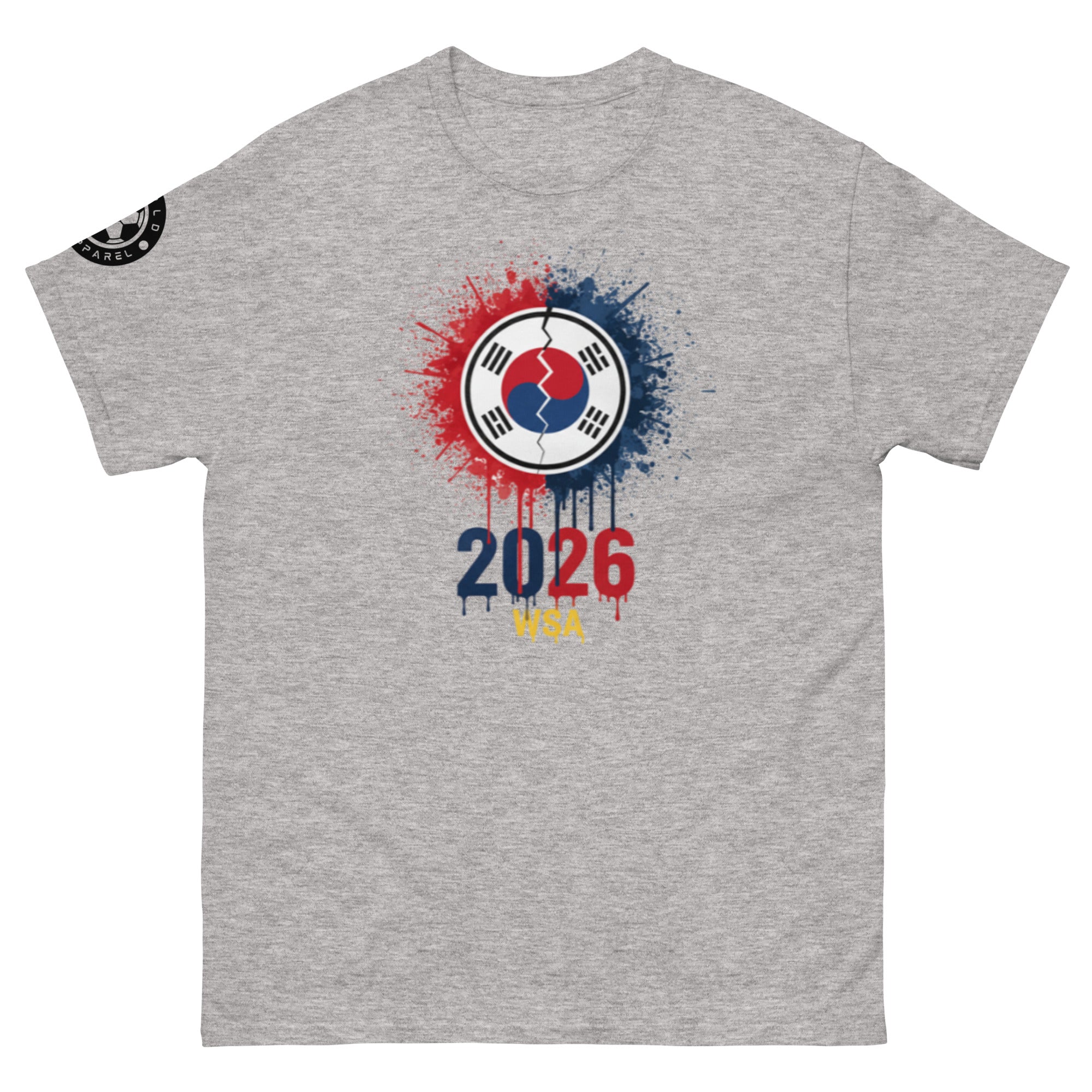Camiseta Coreia do Sul Copa do Mundo 2026 - Camiseta Clássica Unissex
