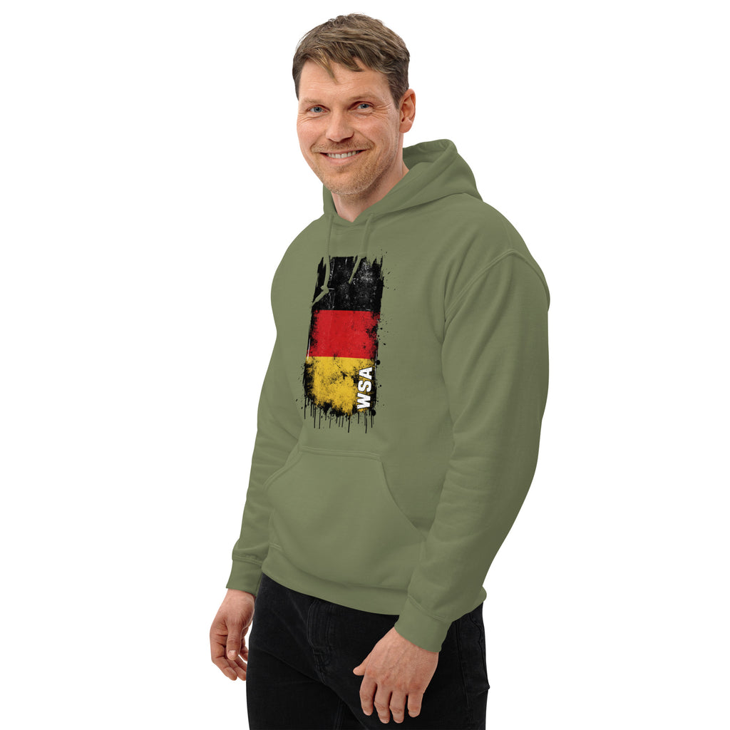 Germany World Cup 2026 Distressed Flag Hoodie | Unisex