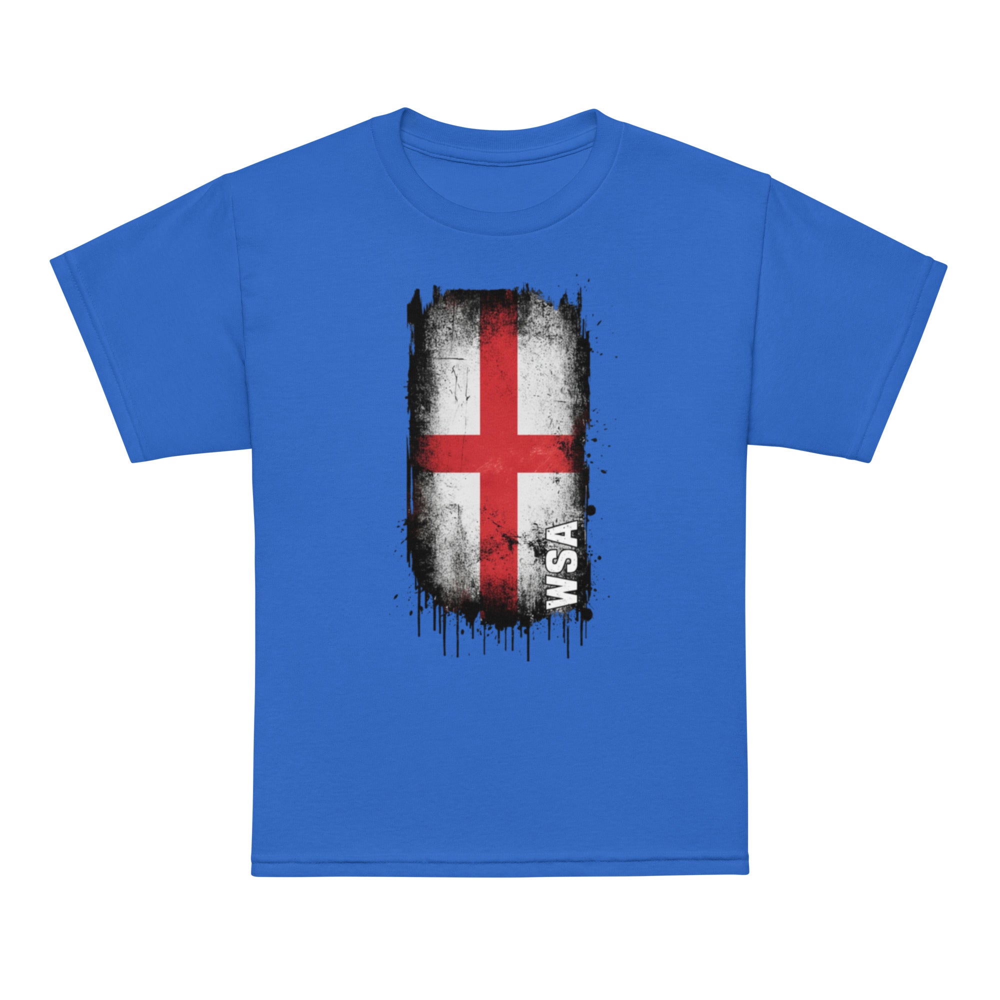 England Youth Soccer T-Shirt - World Cup 2026 Three Lions Kids Tee | WSA